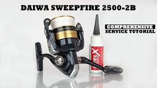 Daiwa Sweepfire 2500 - THE Service TUTORIAL