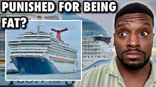 Carnival Guest Say They Were Punished For Being Fat | World’s Largest Cruise Ship On Fire