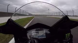 When you think you are fast....and then Valentino Rossi pass you like a boss!! WET and COLD track