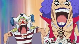 Luffy warns Whitebeard adout sengoku's plan (English Dub)
