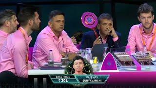 Vaibhav Suryavanshi IPL Auction | Vaibhav Suryavanshi ipl auction 2025 highlights | IPL Auction 2025