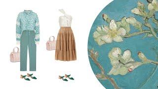 Van Gogh Inspired Capsule Wardrobe | Feminine and Playful Style - Ep. 14