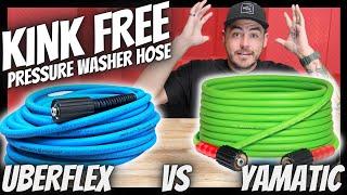 UPGRADE YOUR PRESSURE WASHER HOSE | Best Kink Free Uberflex VS Yamatic