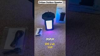 "Rock Your Outdoors with Ortizan Bluetooth Speaker! "  #maanivstech #tech #amazon #gadgets