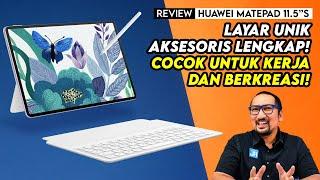 Tablet layar unik dari Huawei dgn aksesoris lengkap utk kerja & berkreasi! Huawei MatePad 11.5”S