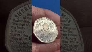 Another  2019 Sherlock Holmes 50 Pence Coin Find #coin #numismatics #money