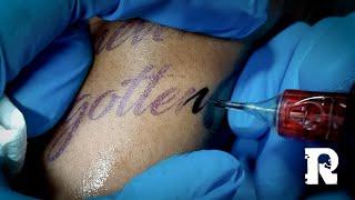 tattoo real_time Video Words Tattoo "gone but never forgotten"