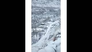 Hunza Valley in winter