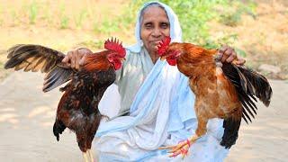 Village Famous RED COUNTRY Chicken Recipe cooking by our Grandmother and my Mother in Village Style