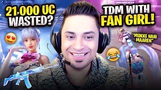 CUTE FAN GIRL CHALLENGE ME SNOWSTAR SWEETHEART & GRIZZLY BEAR CRATE OPENINGPUBG MOBILE