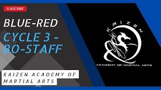 BLUE-RED BELT - Bo Form / Kaizen Academy of Martial Arts