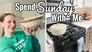 SUNDAY VLOG | Ironstone Pickup, Impromptu Antiquing & Homemade Soup Recipe