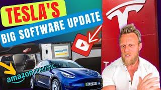 Tesla releases software update with new features owners were asking for