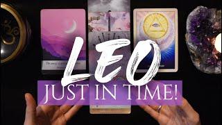 LEO TAROT READING | "THE ANSWER IS YES! YOU WIN LEO" JUST IN TIME