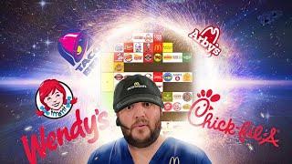 LEGIQN'S FAST FOOD TIER LIST  | RANKING THE BEST TO THE WORST | YOU WON'T BELIEVE MY CHOICES 