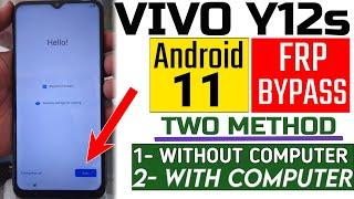 Vivo Y12s Frp bypass Android 11 - Remove Android Lock(FRP) | Bypass FRP vivo y12s New Security 2024