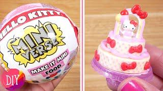 Unboxing MINIVERSE "Hello Kitty" | Mini DIY Set | Super cute