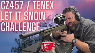 CZ457 / Eley tenex Day at the Range "Let It Snow" challenge