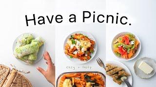 Super Easy Picnic Ideas. (vegan & not boring)