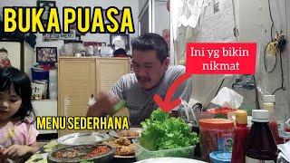 buka puasa ,menu sederhana Di bulan ramadan..jilie pemelie