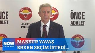 Mansur Yavaş erken seçim istedi... 2 Ağustos 2024 Çalar Saat