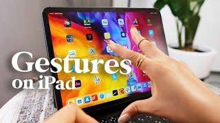 Must-Know Gestures on iPadOS!