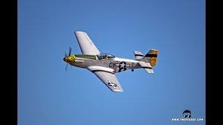 The RC Geek's Force RC P-51 Flight at MRCF