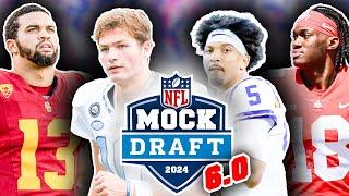 2024 NFL First-Round Mock Draft For All 32 Picks: 6.0 (THE DRAFT IS SET!) || TPS