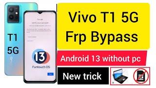 Vivo T1 5g frp bypass | Vivo t1 5g frp bypass android 13 |Vivo t1 frp bypass|Vivo t1 Frp android 13