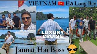 Ha long bay Vietnam  life  Style || LUXURYCRUISE @artifirevlog #vlog #Vietnam #youtubevideo