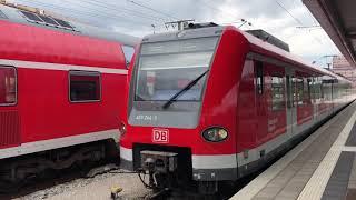 S-Bahn München - Einfahrt der modernisierten ET423 am Münchner Ostbahnhof