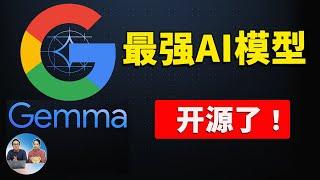好消息！谷歌最强AI模型 Gemma 开源了！性能超Llama-2，可在笔记本和台式机运行，附本地安装教程！| 零度解说