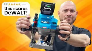 Makita's New 40V Cordless Router Puts DeWALT on Notice!