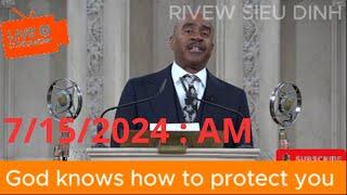 Pastor Gino Jennings - God knows how to protect you | July 15 , 2024