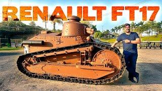 RENAULT FT17: o curioso primeiro tanque DE VERDADE