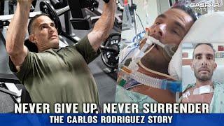 NEVER GIVE UP, NEVER SURRENDER / Carlos Rodriquez