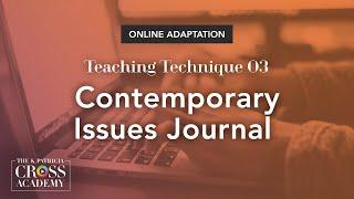 Online Teaching Adaptation: Contemporary Issues Journal