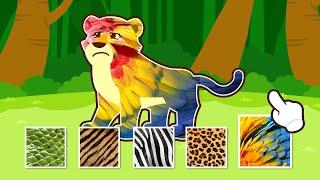 Candyko's Animal Puzzle Game | Learn Animals  | Puzzle Game for Kid | Lotty Friends