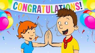 Caillou and Rosie gets a Gold Card and gets Ungrounded.