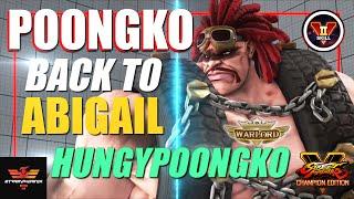 SFV CEAbigail [Poongko] Vs Fang [Sigurros] Warlord | SF5Stremphoenixスト5
