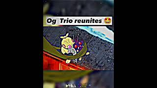 Og Trio Reunites  #shorts #pokemon #viral #ash #squirtle #charizard #bulbasaur #pikachu