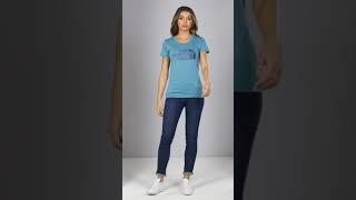 Studio - The North Face Blue Easy T-Shirt #Studio #womensfashion #northface