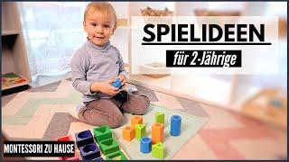 SINNVOLLE SPIELIDEEN für 2-JÄHRIGE | 21-24 Monate Alt| MONTESSORI REGAL FÜR KLEINKINDER