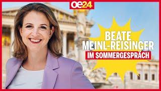 Das oe24.TV-Sommergespräch mit Beate Meinl-Reisinger