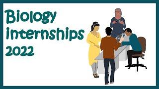 Biology Internship opportunities 2022 | University of Hyderabad summer internship.