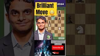 Brilliant Tactic from Nihal Sarin #tatasteelchessindia #chess #nihalsarin #magnuscarlsen