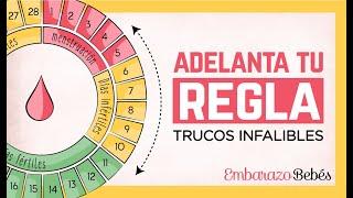 Haz que te BAJE LA REGLA ¡HOY MISMO!  Adelanta tu menstruación