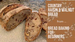 Easy Raisin & Walnut Bread | Bread Baking for Beginners