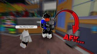 Does AFKing In TRADE HANGOUT Really Work? | Roblox Trading