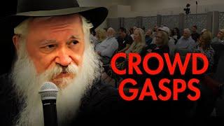 JAW-DROPPING: ENTIRE ROOM Goes Quiet as Rabbi Shows Explains Human Evil